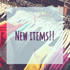 New items coming soon!!! Closet cleanup!